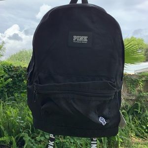 PINK Victoria Secret Campus Backpack Black
